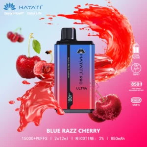 Hayati Pro Ultra 15000 - Blue Razz Cherry