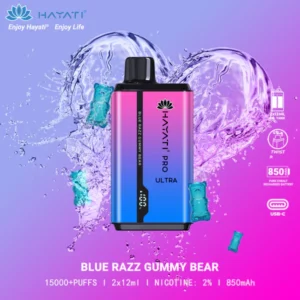 Hayati Pro Ultra 15000 - Blue Razz Gummy Bear