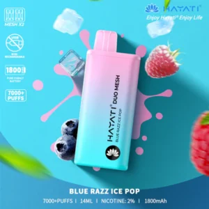 Hayati Duo Mesh 7000 - Blue Razz Ice Pop
