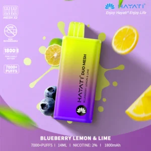 Hayati Duo Mesh 7000 - Blueberry Lemon & Lime