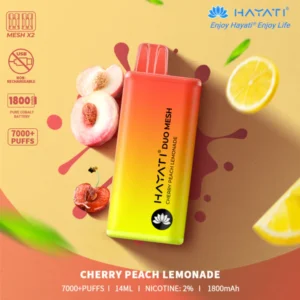 Hayati Duo Mesh 7000 - Cherry Peach Lemonade