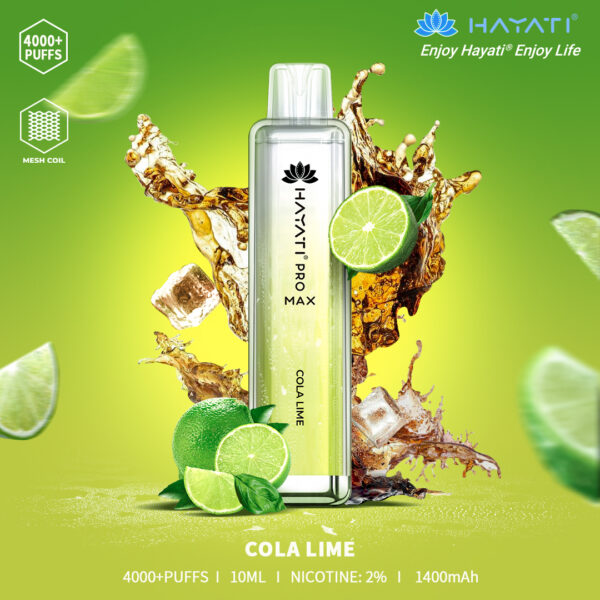 Hayati Pro Max 4000 - Cola Lime