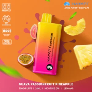 Hayati Duo Mesh 7000 - Guava Passion Fruit Pineapple