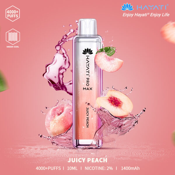 Hayati Pro Max 4000 - Juicy Peach