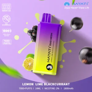 Hayati Duo Mesh 7000 - Lemon Lime Blackcurrant