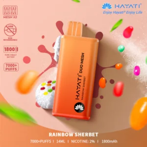 Hayati Duo Mesh 7000 - Rainbow Sherbet