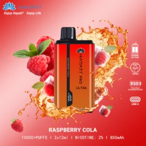 Hayati Pro Ultra 15000 - Raspberry Cola