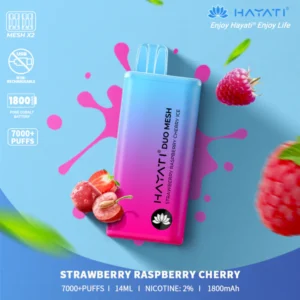 Hayati Duo Mesh 7000 - Strawberry Raspberry Cherry