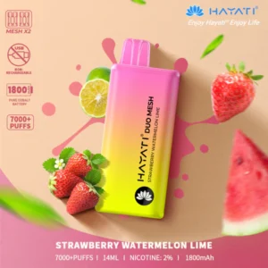 Hayati Duo Mesh 7000 - Strawberry Watermelon Lime