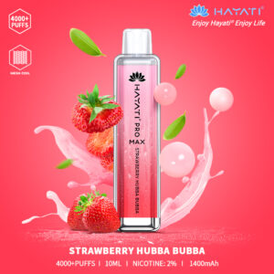 Hayati Pro Max 4000 Strawberry Hubba Bubba